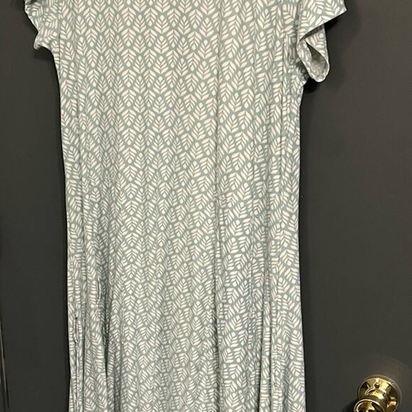 Women's Kaktus Mint Large Tshirt Dress with buttons and pockets - Picture 1 of 6